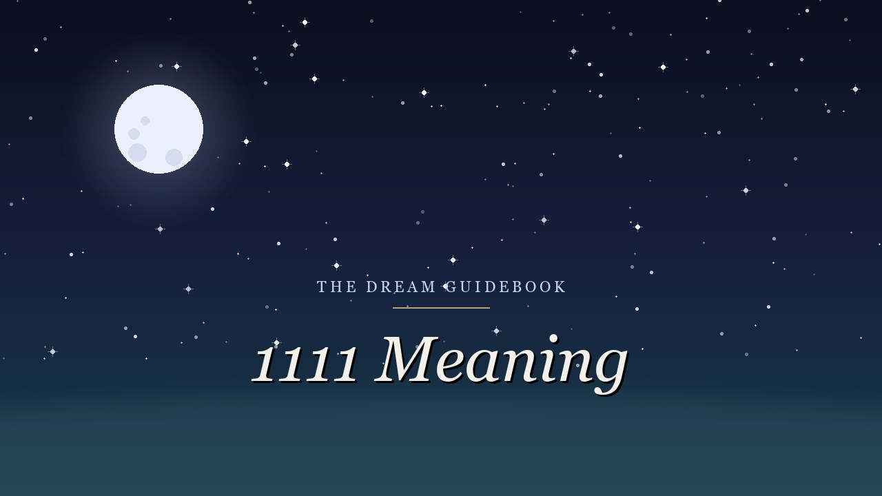 1111 Meaning: What's Really Behind the Wish