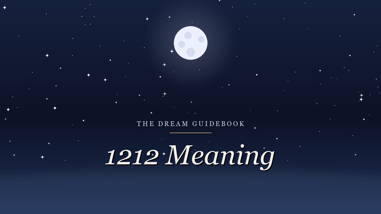 1212 Meaning: What 12 Actually Carries (and What 12:12 Doesn't)