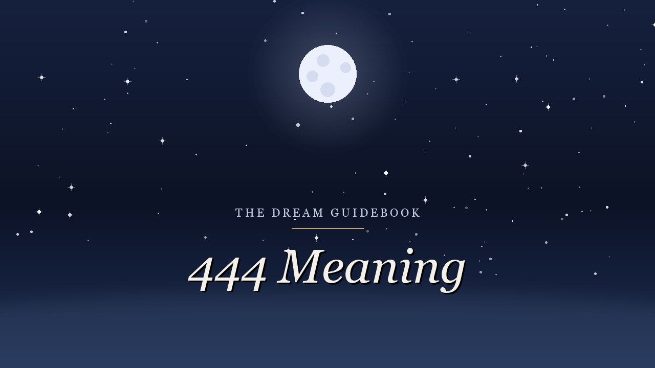 444 Meaning: What Traditions Really Say (vs. the Charts)