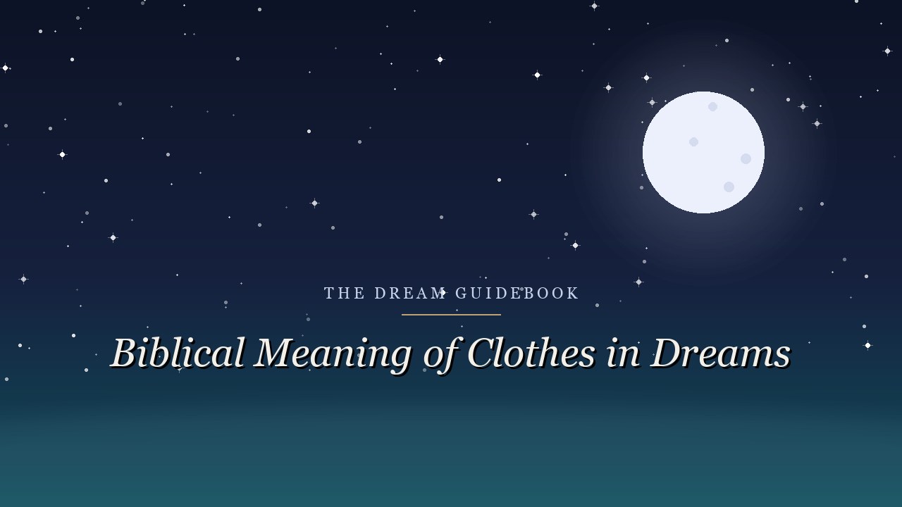 Biblical Meaning of Clothes in Dreams: What Covers You and What It Reveals