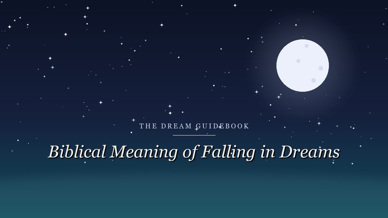 Biblical Meaning of Falling in Dreams: Pride, Loss of Footing, and What Scripture Actually Offers