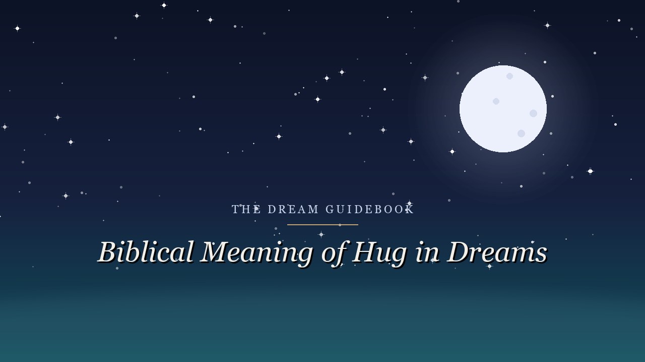 Biblical Meaning of a Hug in Dreams: When Comfort Reaches You Sleeping