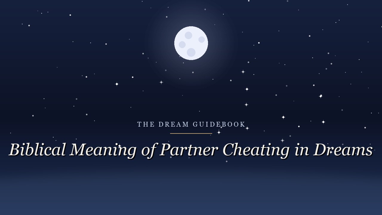 Biblical Meaning of Your Partner Cheating in Dreams: What Scripture Actually Says