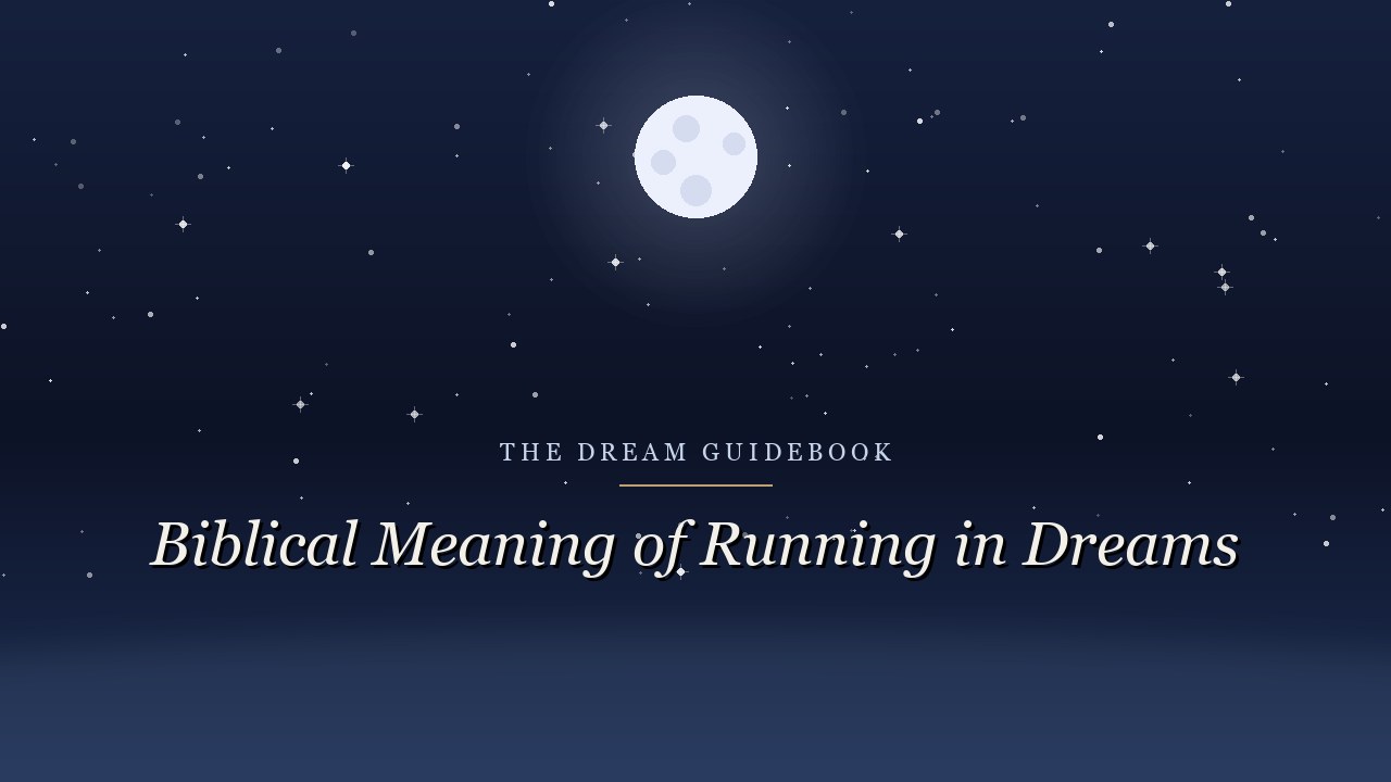Biblical Meaning of Running in Dreams: Race, Urgency, and Purpose in Scripture