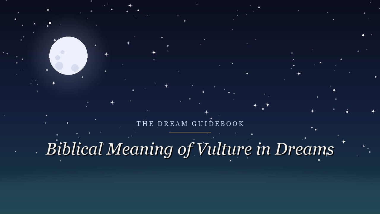 Biblical Meaning of Vultures in Dreams: What Scripture Really Says