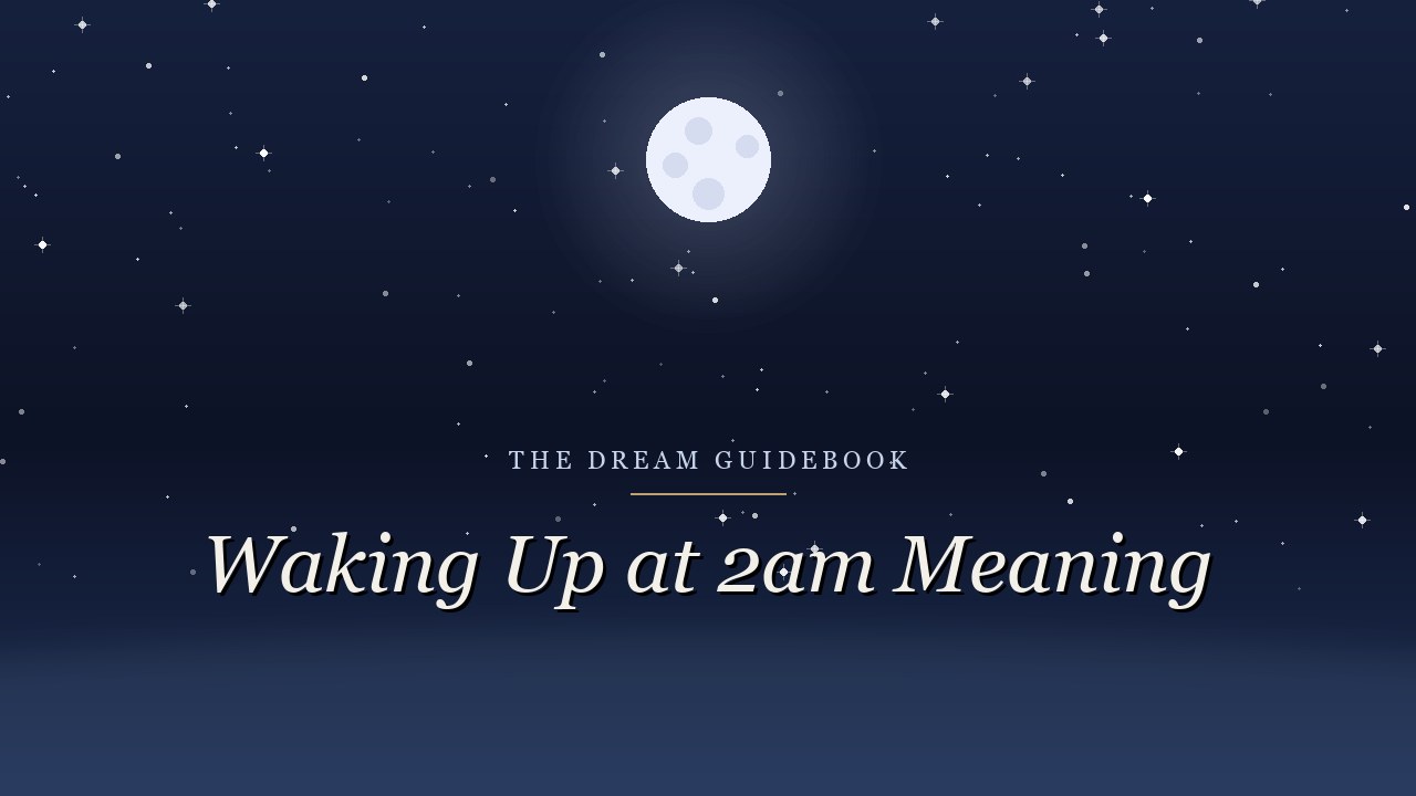 Waking Up at 2AM: What It Really Means (and What Fixes It)