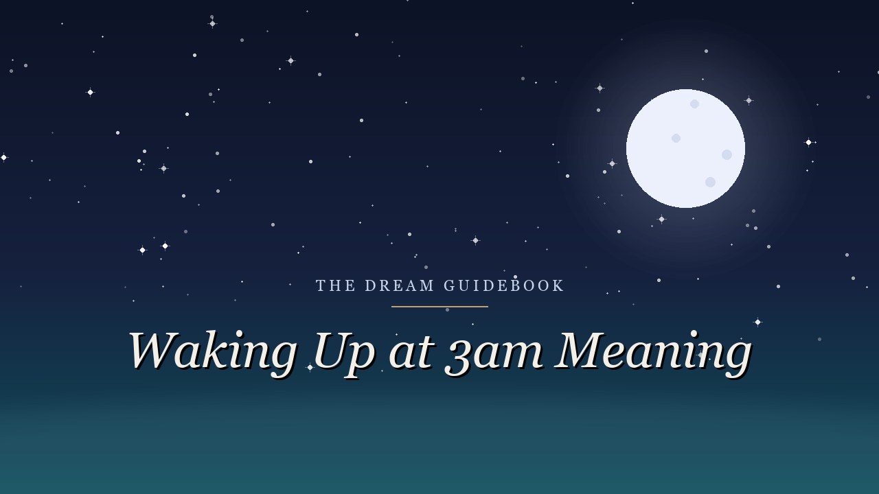 Waking Up at 3AM: What It Really Means (and What Fixes It)